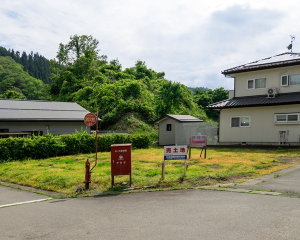 田舎暮らしに「中条住良木・売土地」出ました！